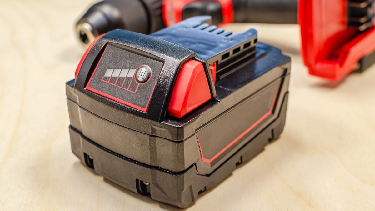 Rechargeable battery for power tool