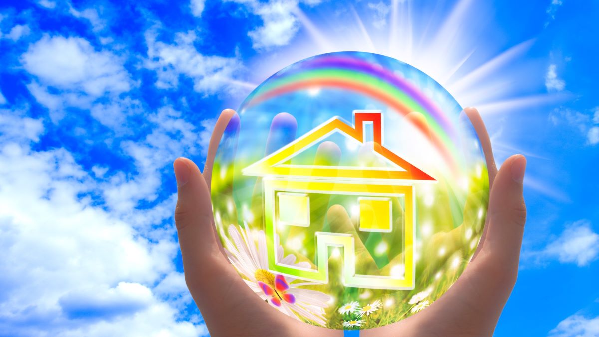 Low energy consumption house