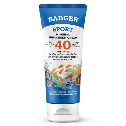 Badger reef-friendly mineral sunscreen