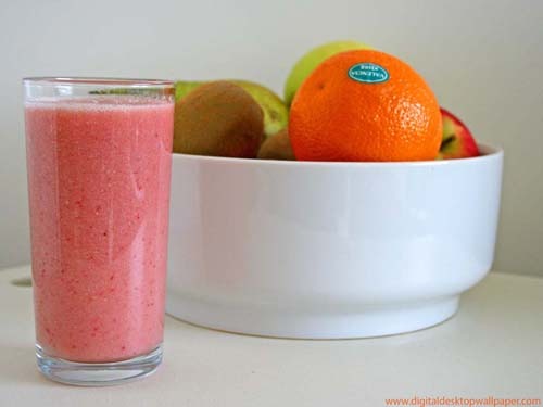 Healthy Fruit Smoothie Drink