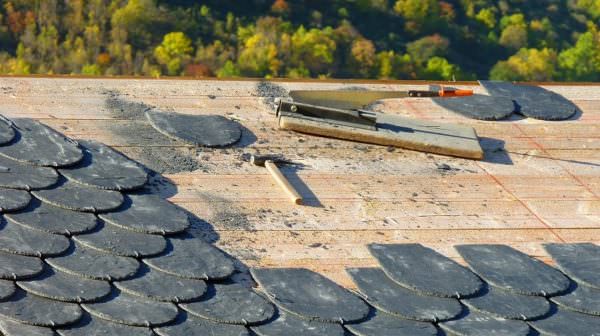 slate roofing tiles