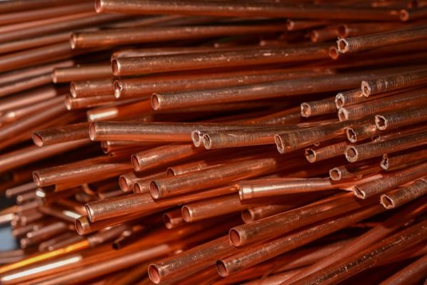 copper pipes