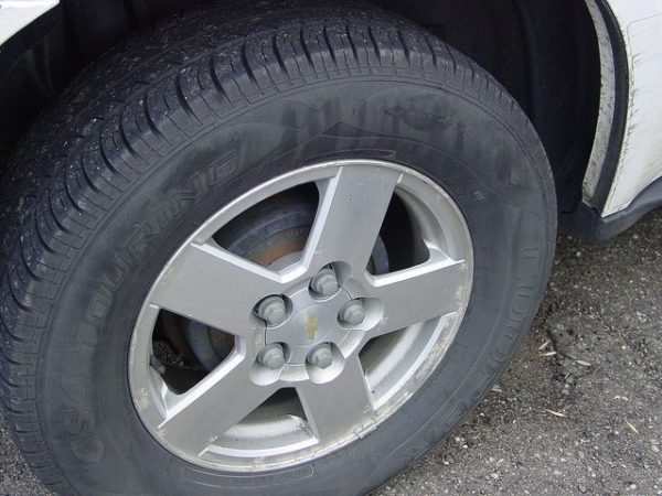 Tires on a truck