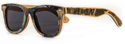 Woodzee Malibu Recycled Skateboard sunglasses