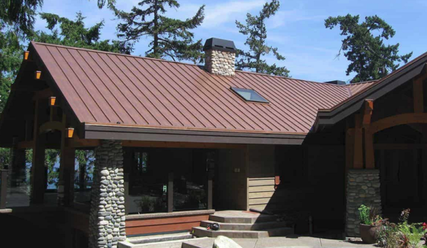 standing seam metal roofing