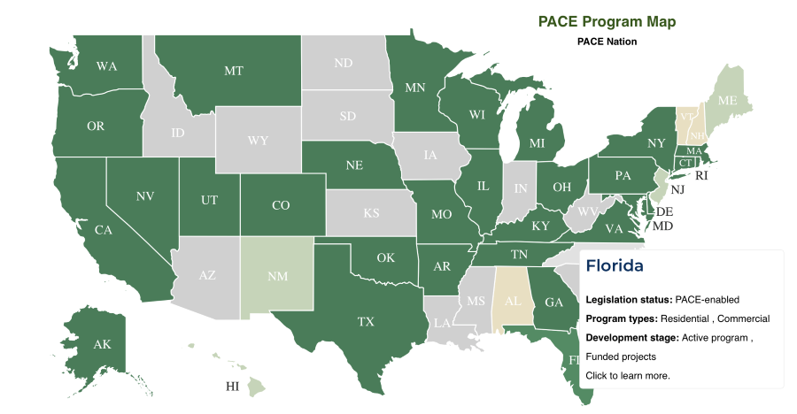 PACE Program Map